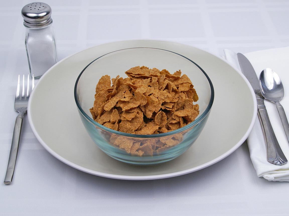 Calories in 2.75 cup(s) of Kellogg's - All Bran - Wheat Flakes Cereal