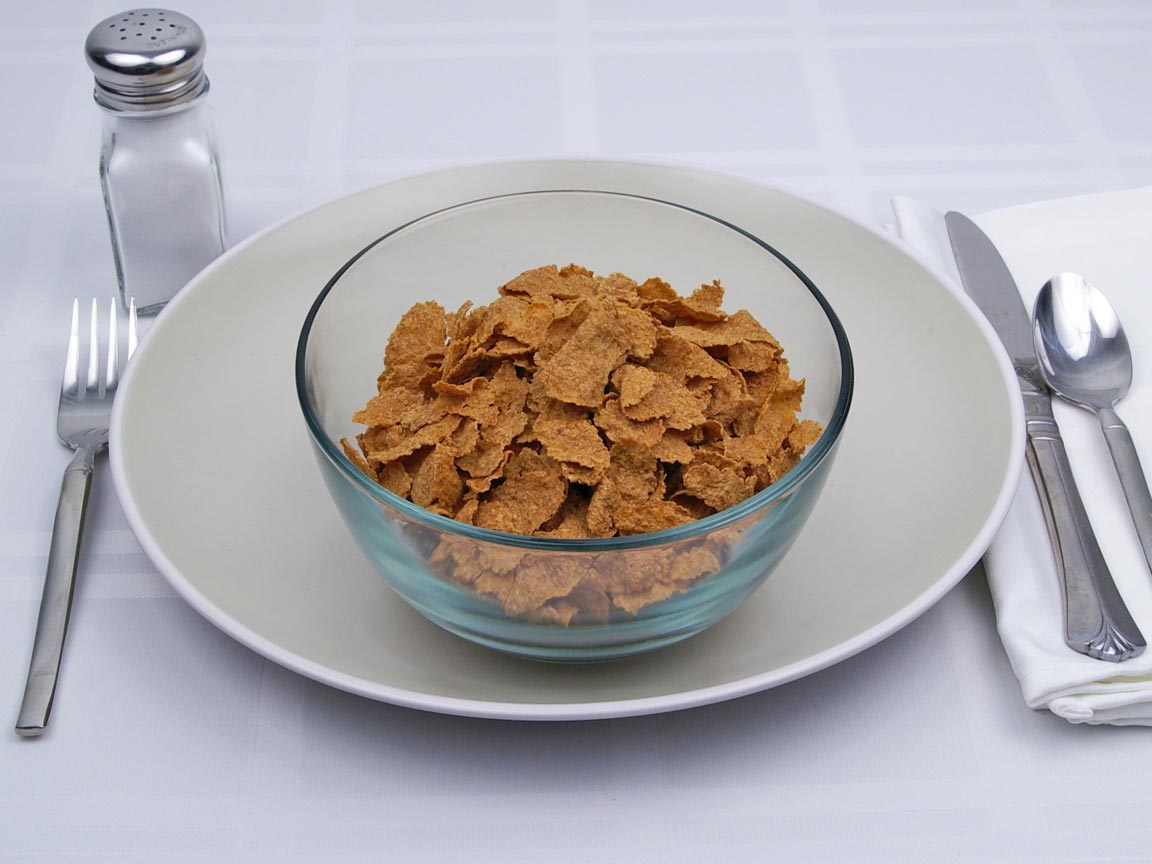 Calories in 3 cup(s) of Kellogg's - All Bran - Wheat Flakes Cereal