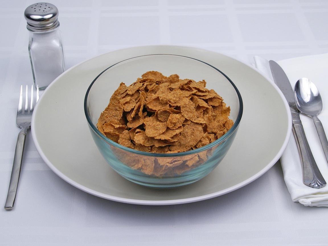 Calories in 3.75 cup(s) of Kellogg's - All Bran - Wheat Flakes Cereal