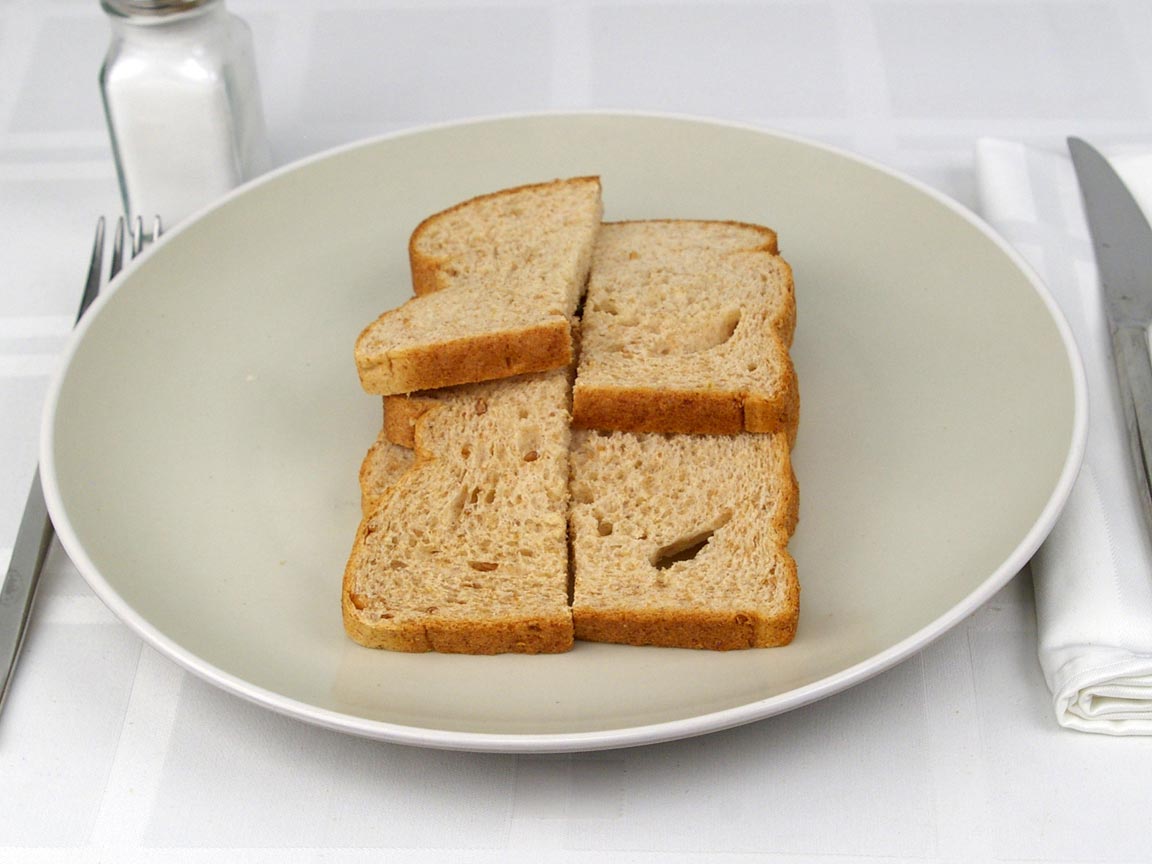 Calories in 3 piece(s) of Sara Lee Bread - Multi-grain - Light - 45 Cal