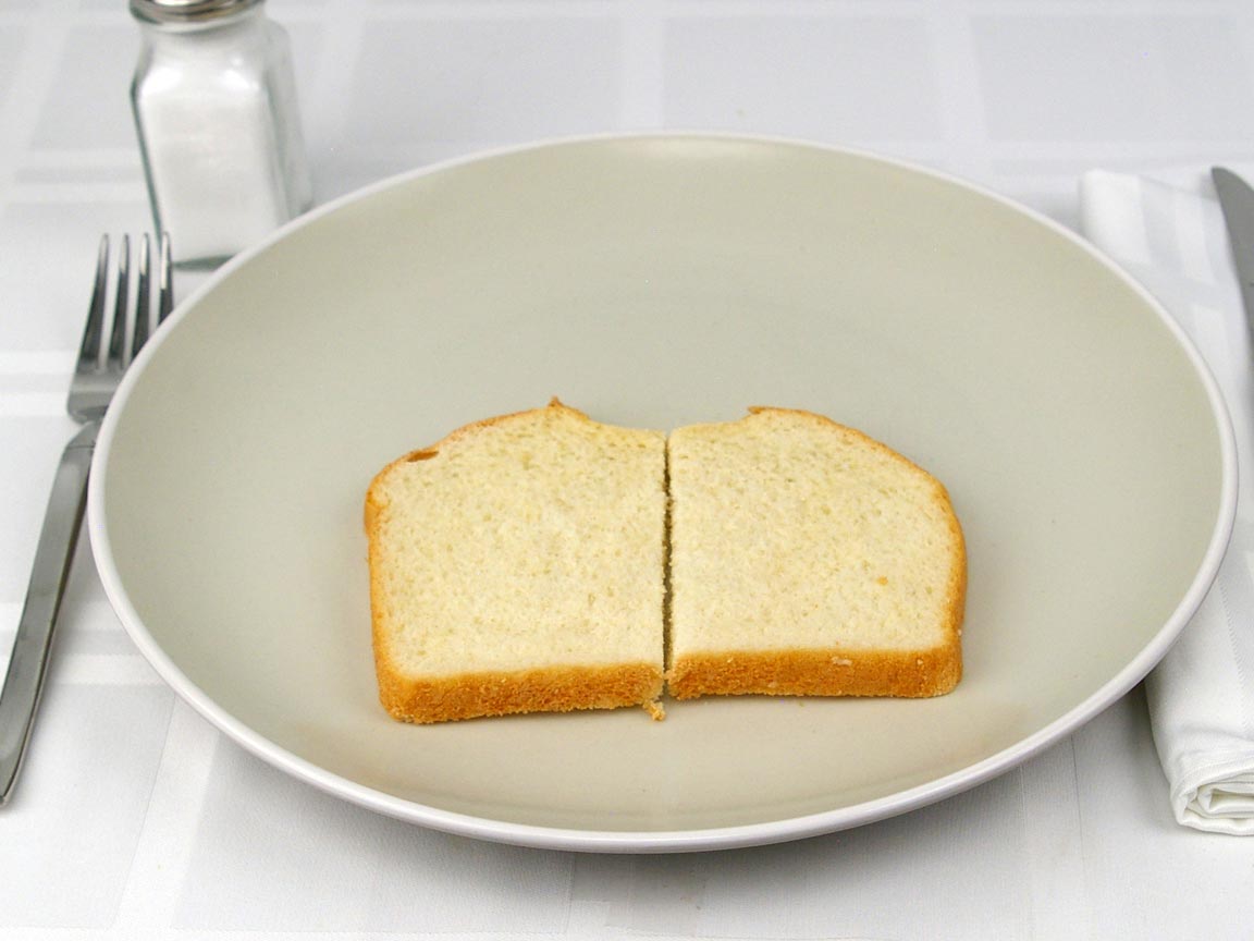 Calories in 1 piece(s) of Country Buttermilk Bread