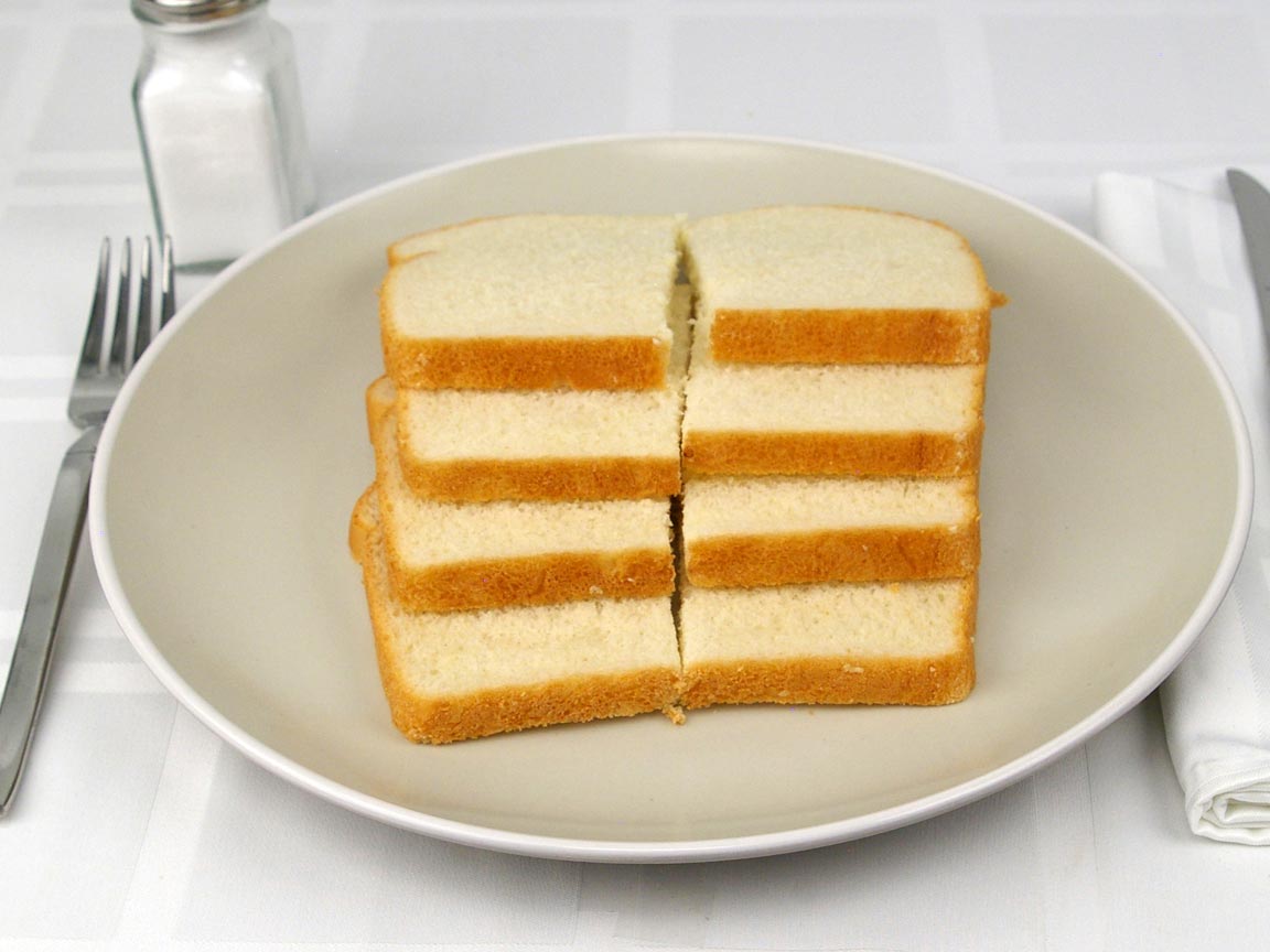 Calories in 4 piece(s) of Country Buttermilk Bread