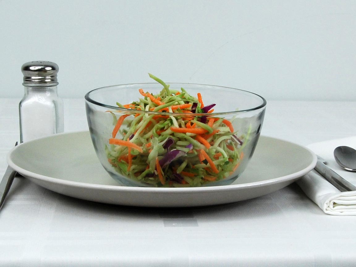 Calories in 1.75 cup(s) of Broccoli Slaw