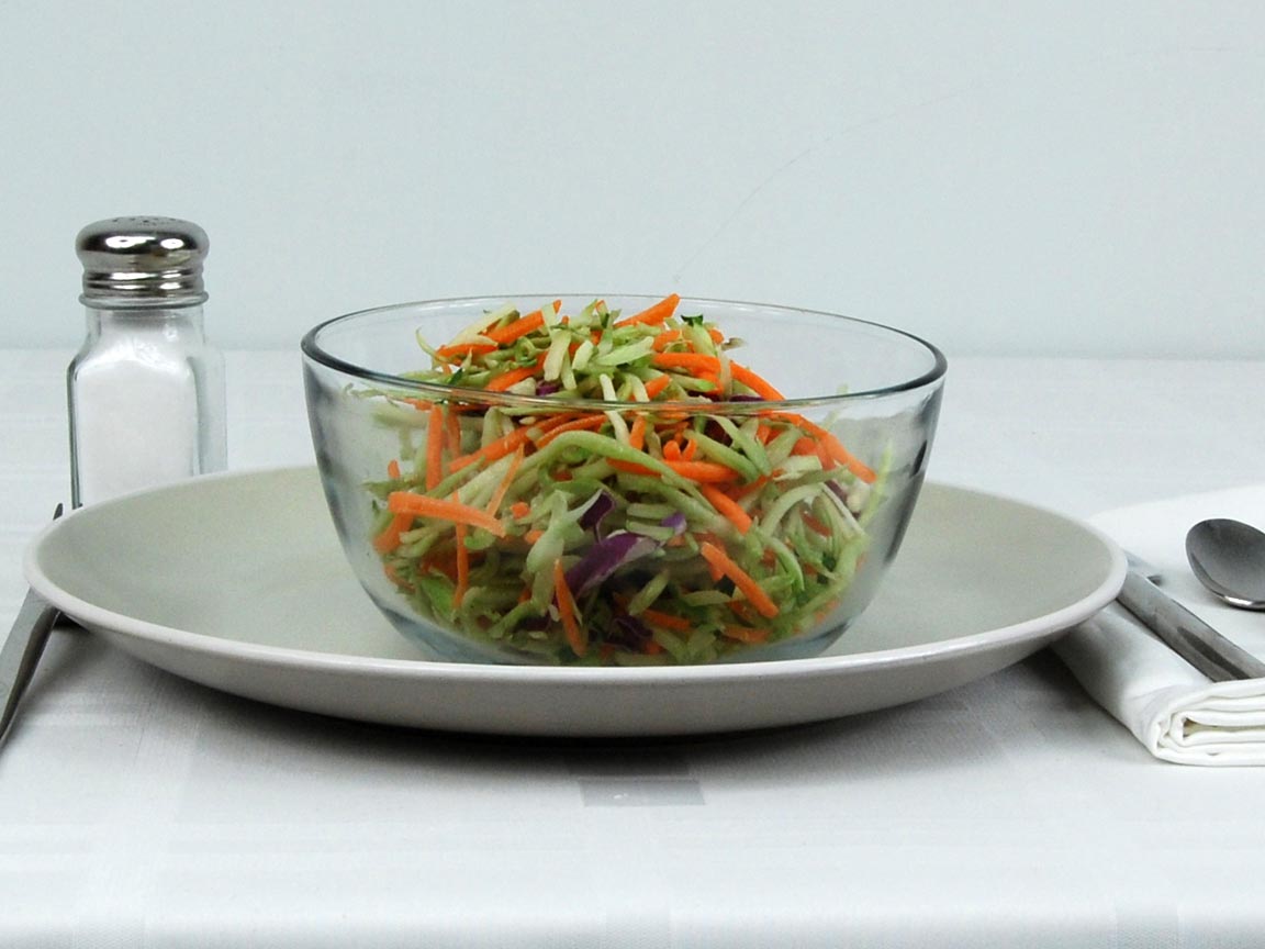 Calories in 2 cup(s) of Broccoli Slaw