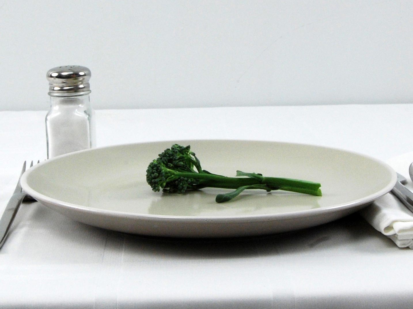 Calories in 9 grams of Broccolini