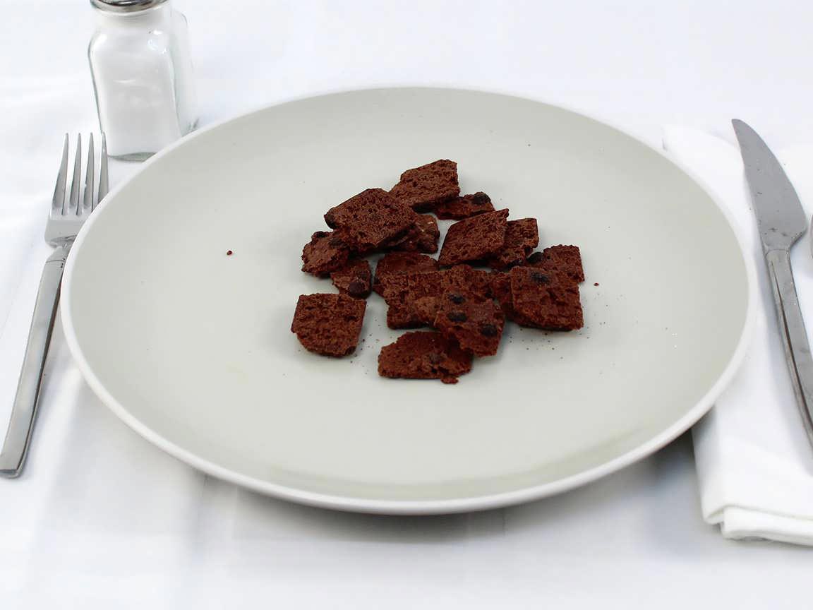 Calories in 30 grams of Brownie Brittle Chocolate Chip