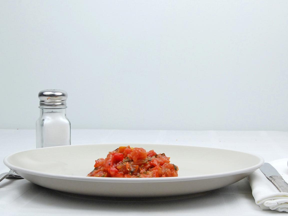 Calories in 85 grams of Bruschetta Topping