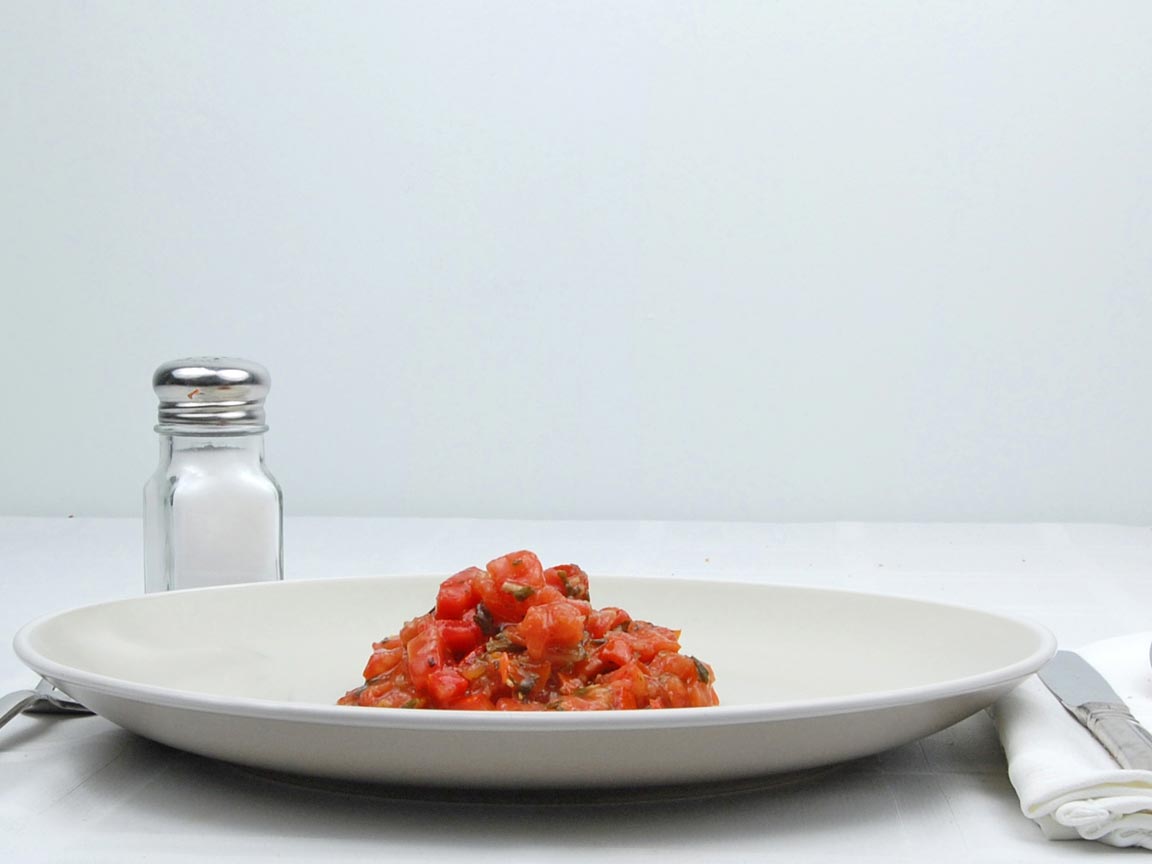 Calories in 113 grams of Bruschetta Topping