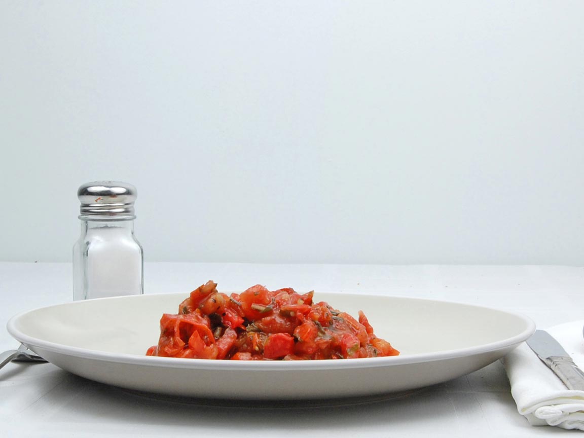 Calories in 170 grams of Bruschetta Topping