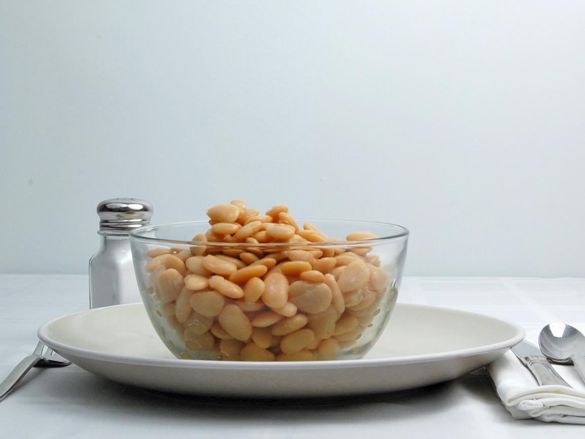 Calories in 2.5 cup(s) of Butter Beans - Canned