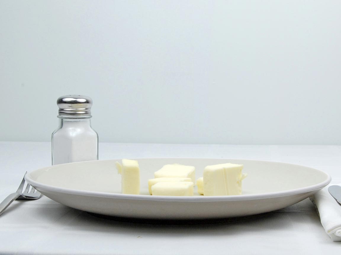 Calories in 6 Tbsp(s) of Butter - Salted