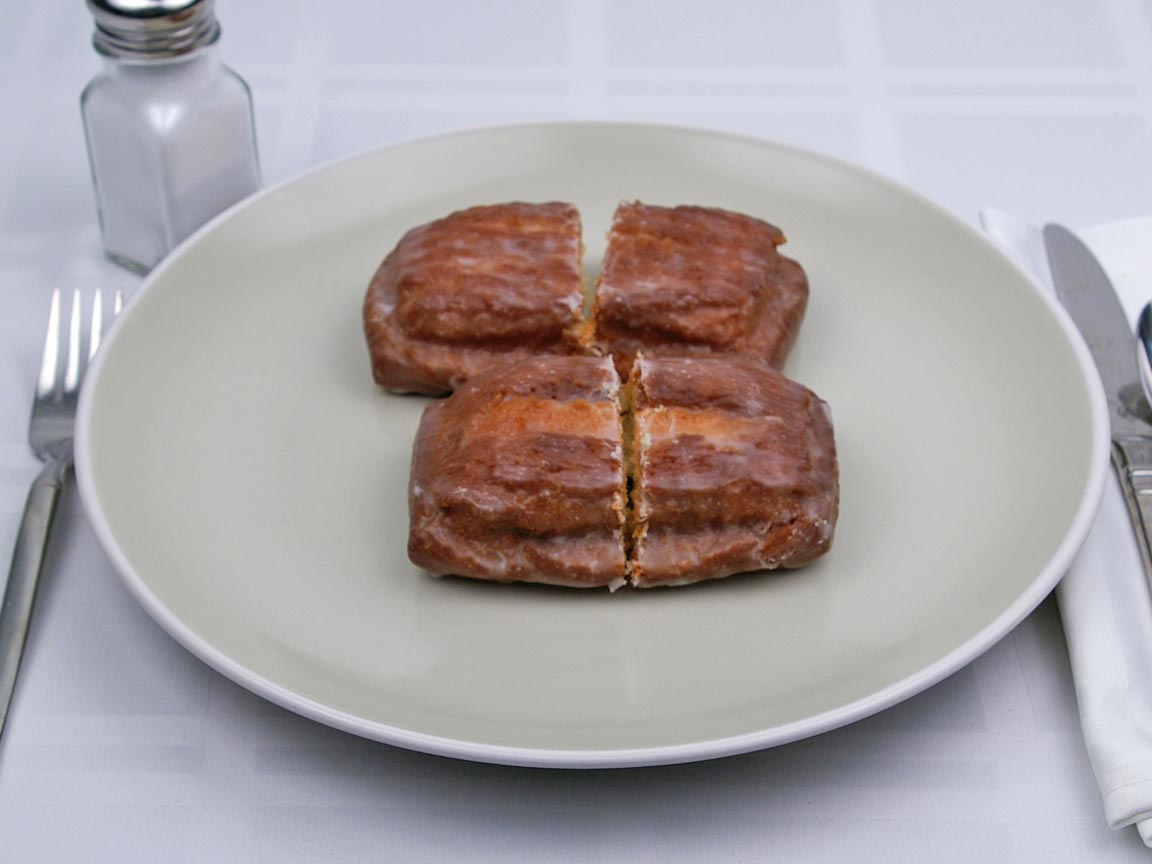 Calories in 2 donut(s) of Glazed Buttermilk Donut