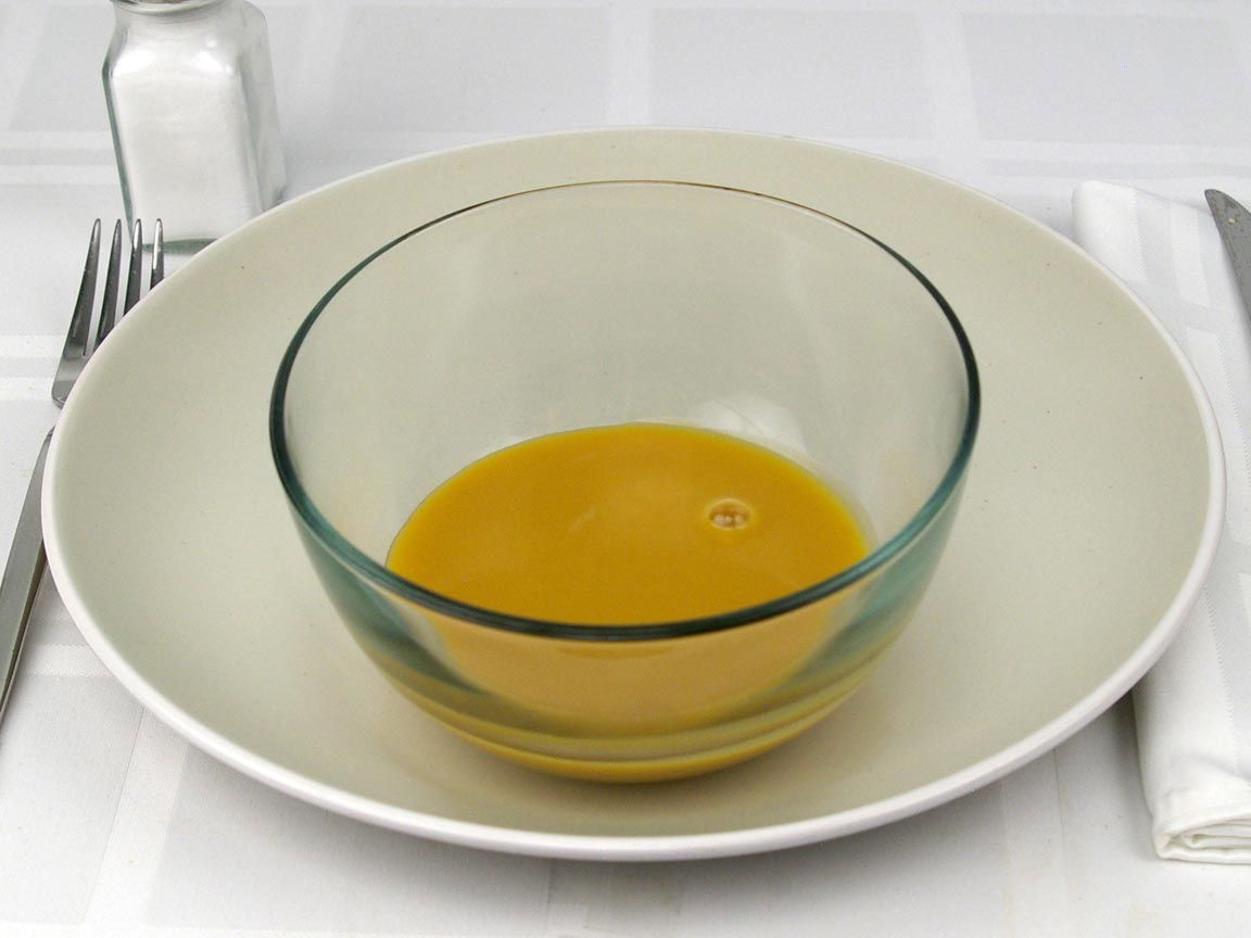Calories in 0.5 cup(s) of Butternut Squash Soup