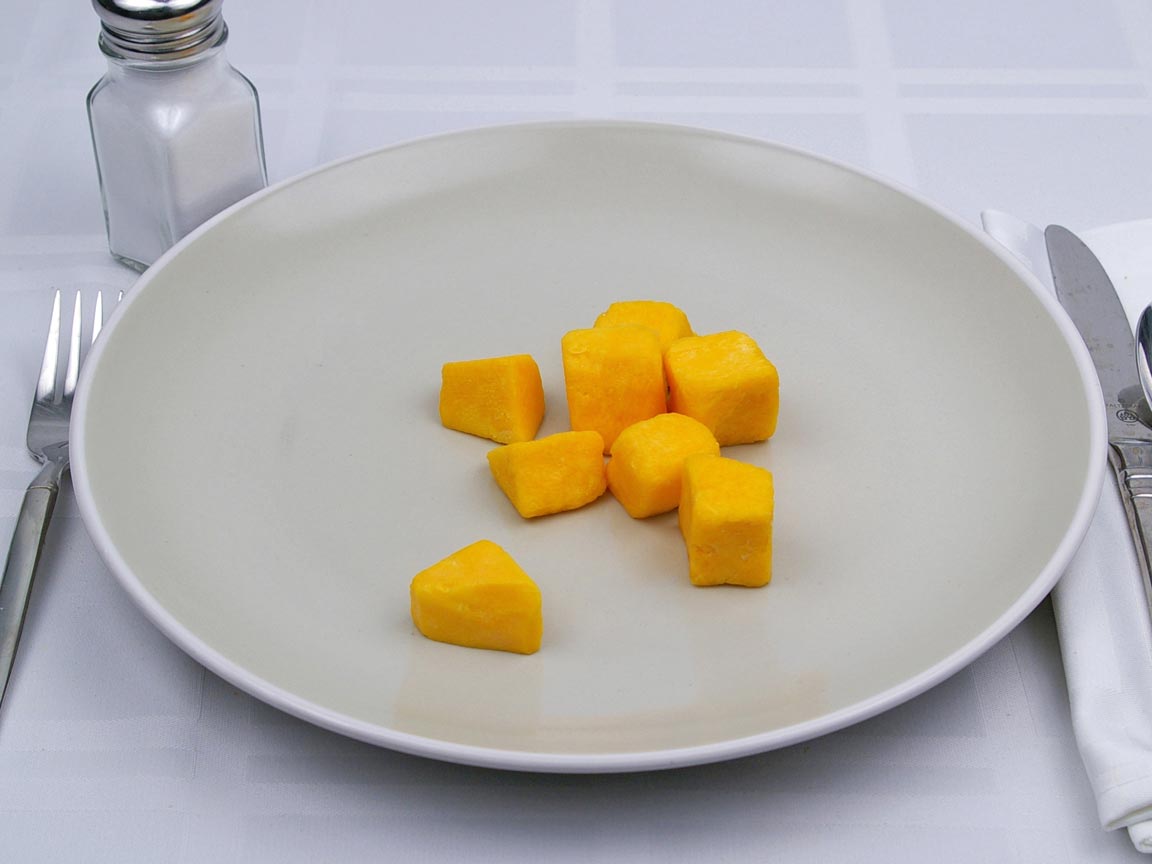 Calories in 0.5 cup(s) of Butternut Squash