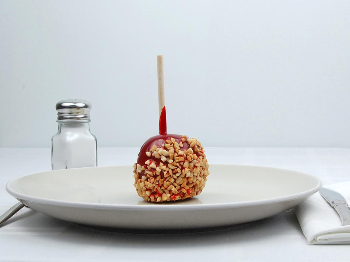 Calories in 1 apple(s) of Candy Apple