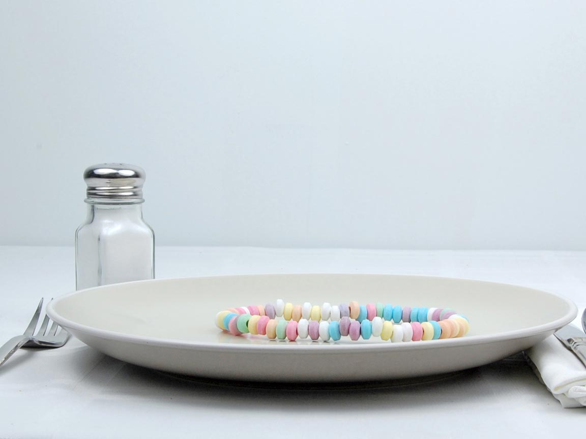 Calories in 1 necklace(s) of Candy Necklace