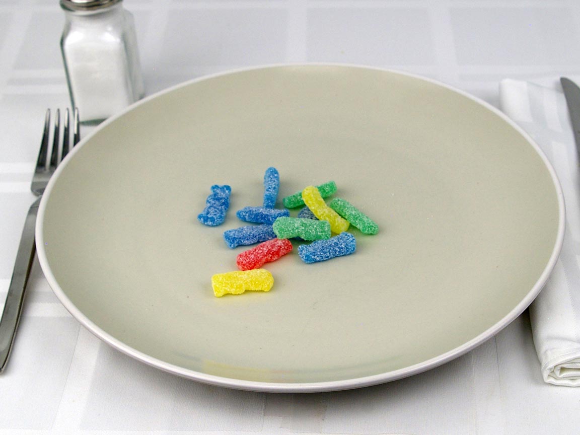 Calories in 12 piece(s) of Sour Patch Kids