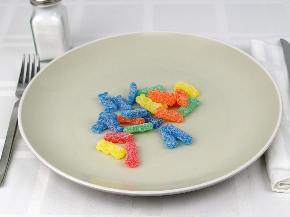 Calories in 24 piece(s) of Sour Patch Kids