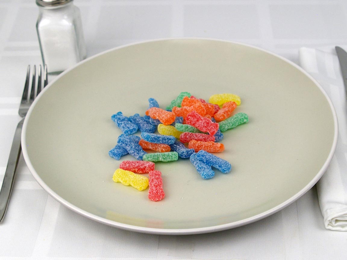 Calories in 32 piece(s) of Sour Patch Kids