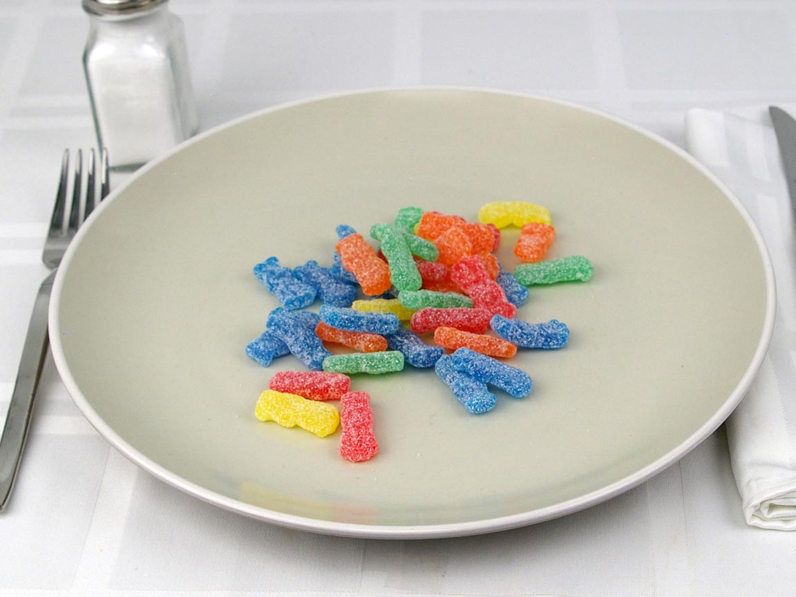 Calories in 36 piece(s) of Sour Patch Kids