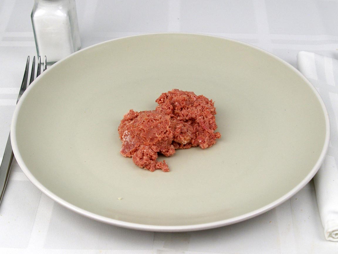 Calories in 56 grams of Corned Beef - Canned
