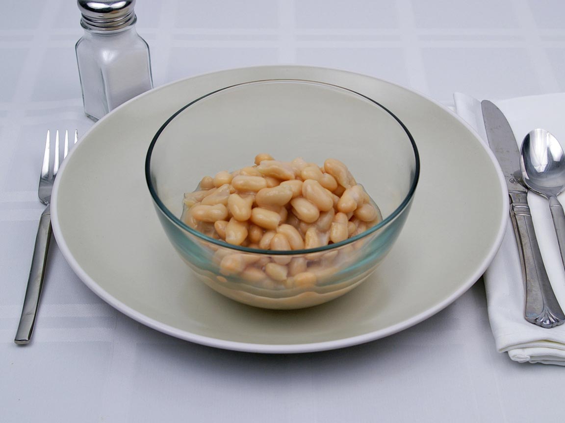 Calories in 1.75 cup(s) of Cannellini Beans - Canned