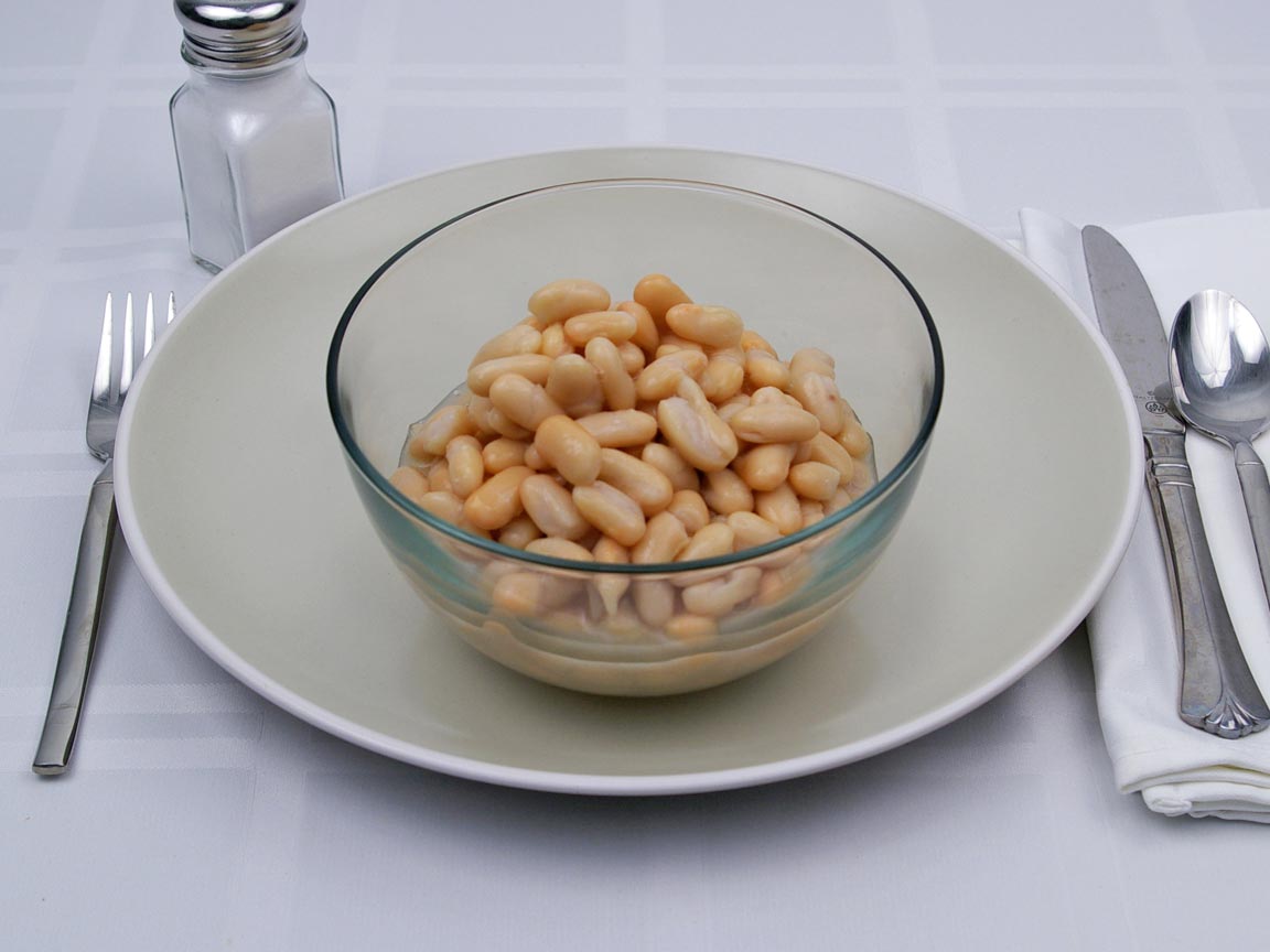 Calories in 2.5 cup(s) of Cannellini Beans - Canned