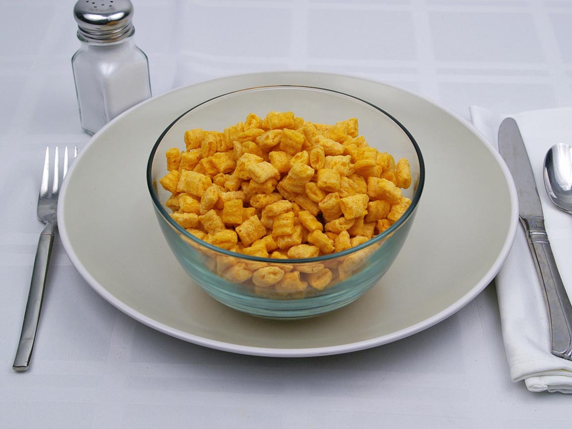 Calories in 2.25 cup(s) of Cap'n Crunch Cereal