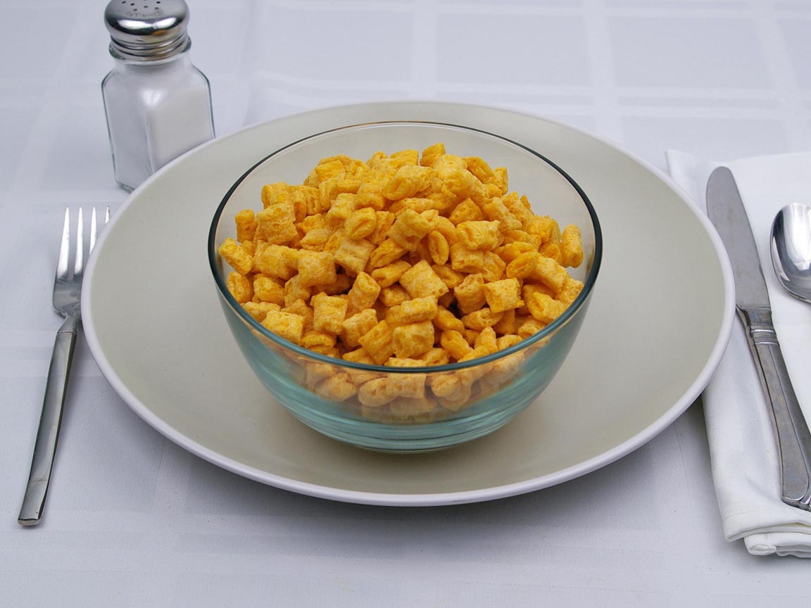 Calories in 2.5 cup(s) of Cap'n Crunch Cereal