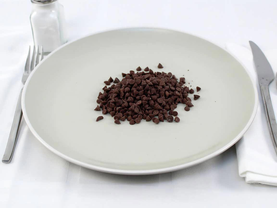 Calories in 56 grams of Carob Chips