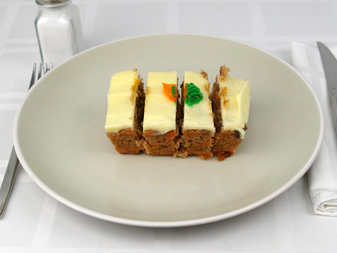 Calories in 1 piece(s) of Carrot Cake