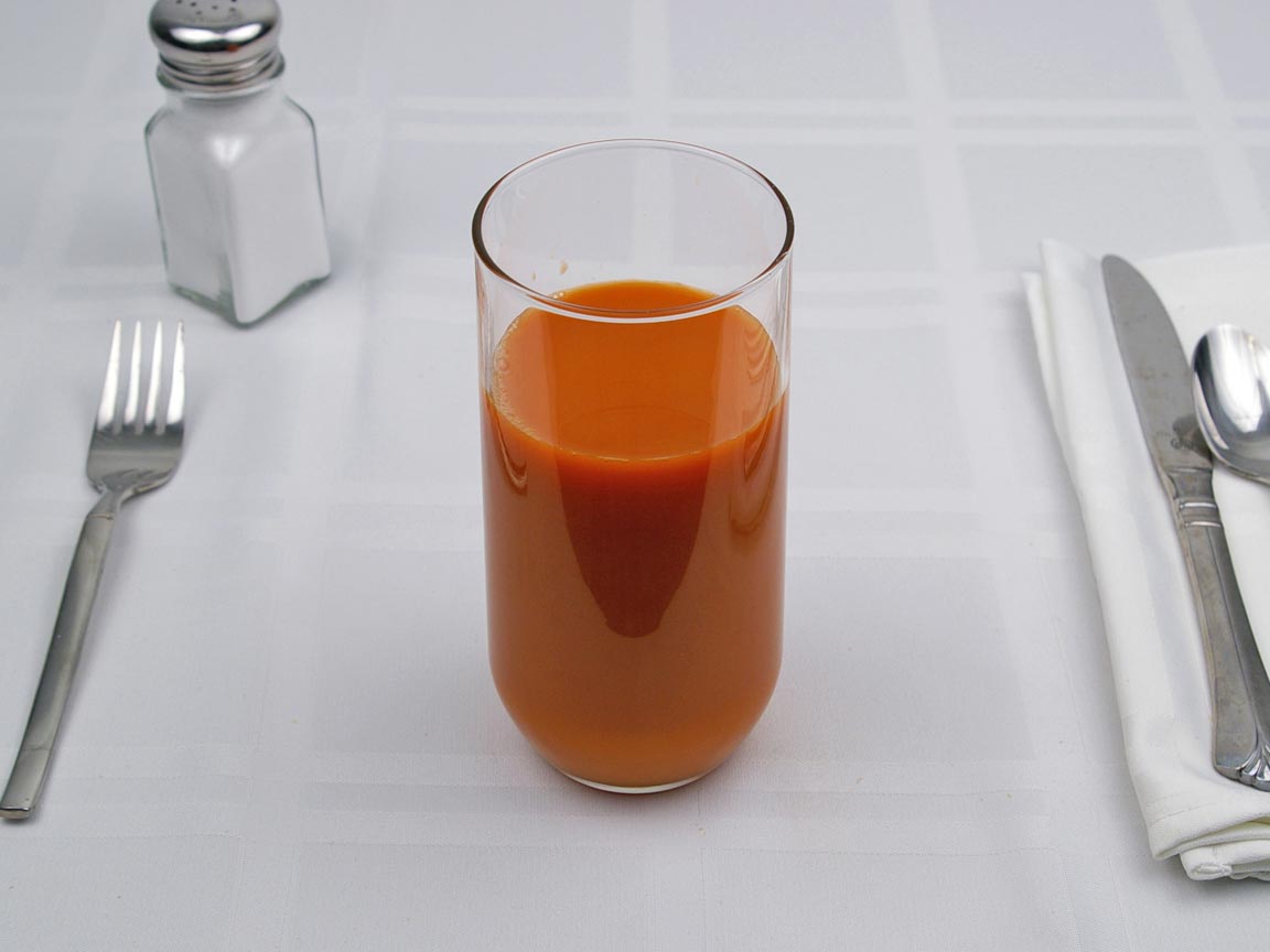 Calories in 12 fl oz(s) of Carrot Juice