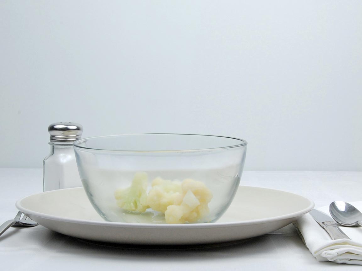 Calories in 0.25 cup(s) of Cauliflower - Frozen