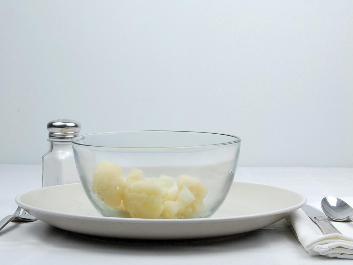 Calories in 0.5 cup(s) of Cauliflower - Frozen
