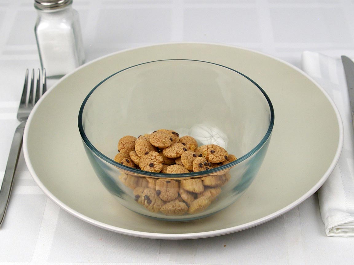 Calories in 0.1 cup(s) of Cookie Crisp Cereal