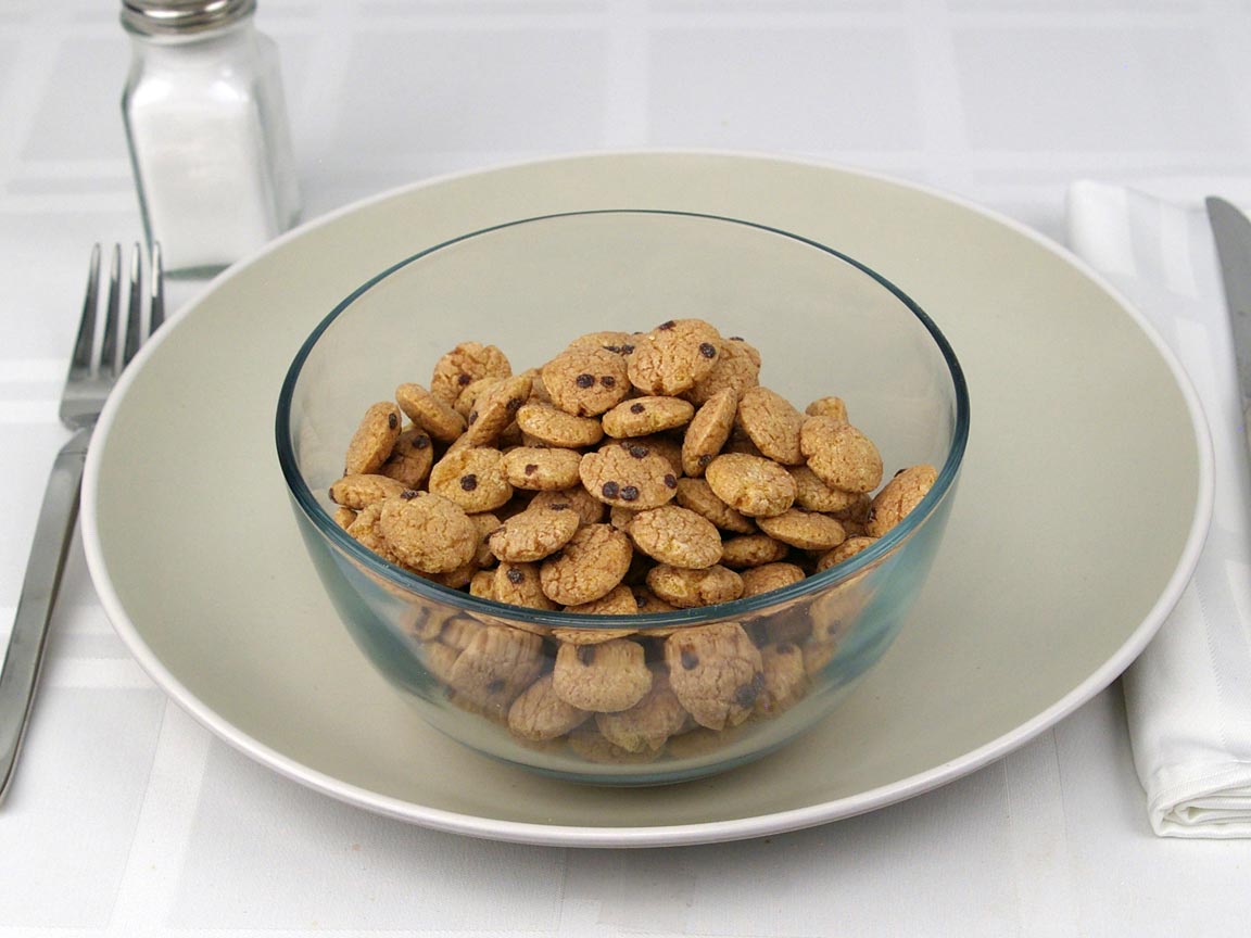 Calories in 0.34 cup(s) of Cookie Crisp Cereal