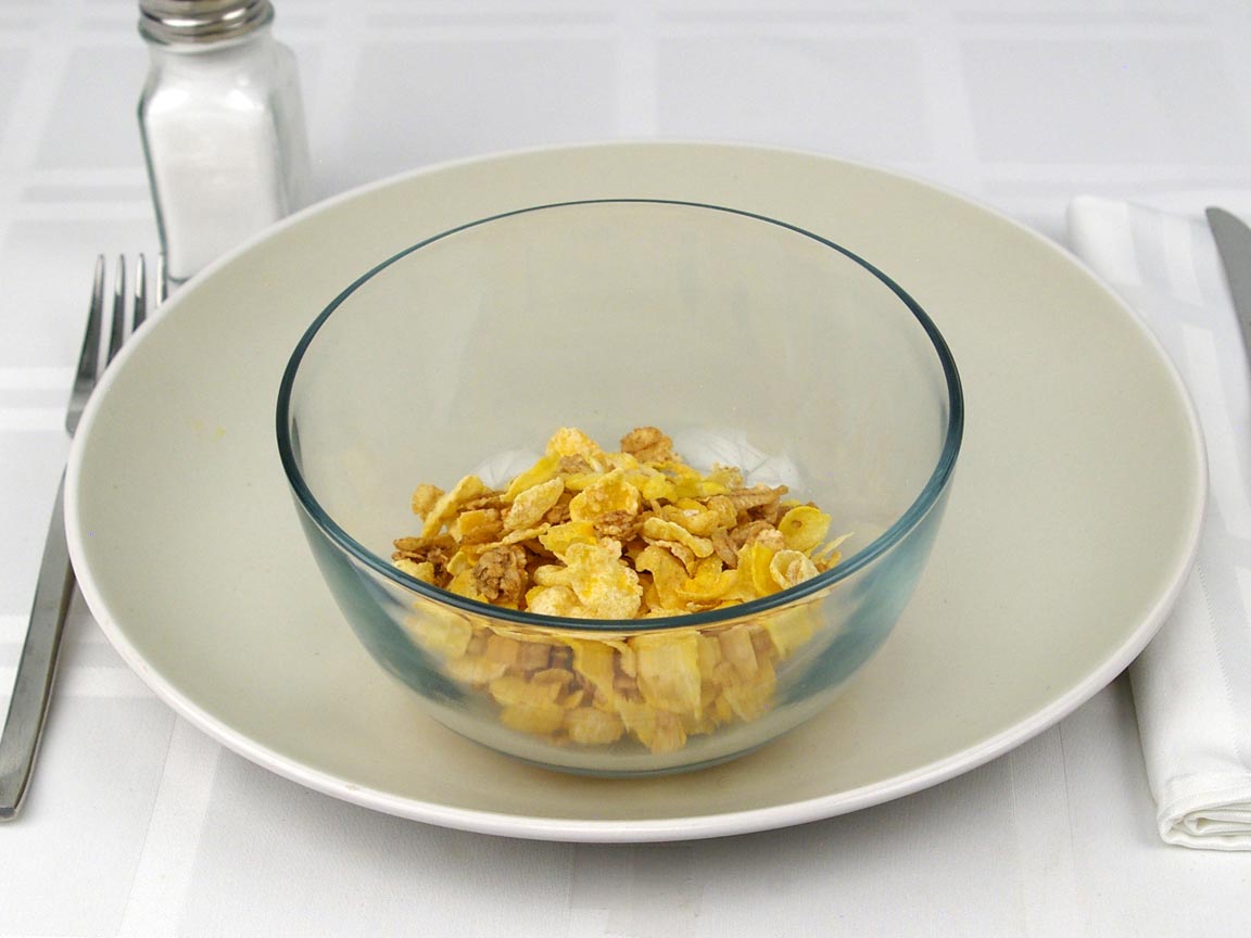 Calories in 0.75 cup(s) of Honey Bunches of Oats Cereal
