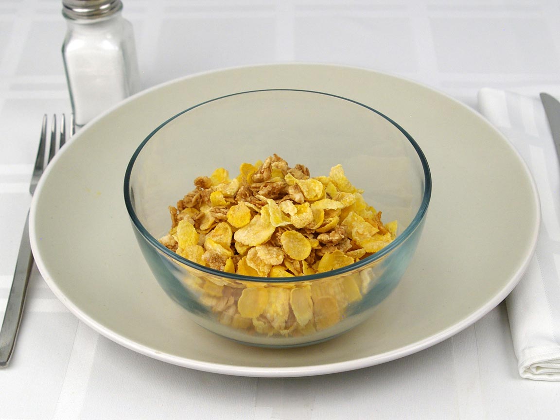 Calories in 1.5 cup(s) of Honey Bunches of Oats Cereal