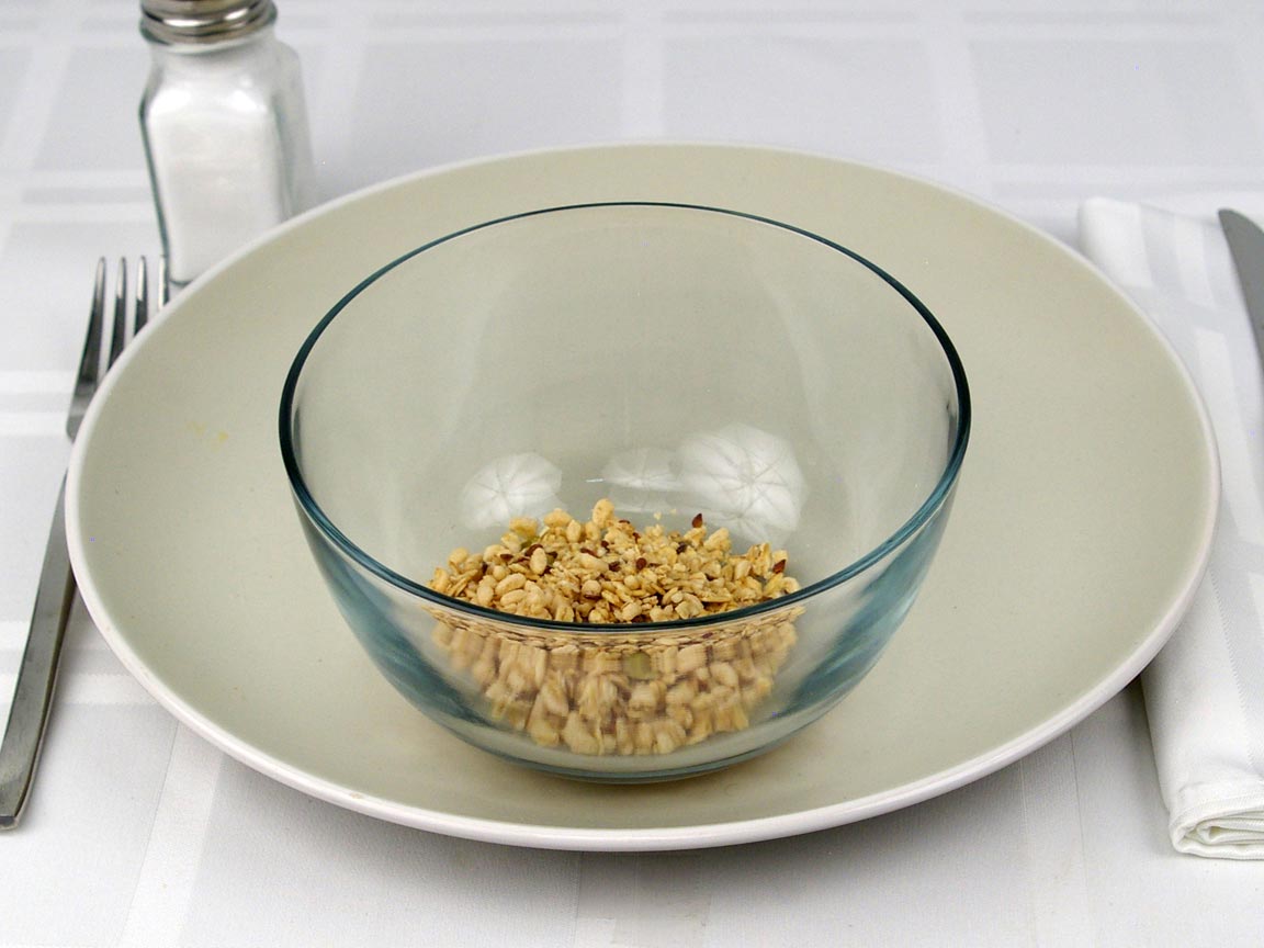 Calories in 0.25 cup(s) of Pumpkin Flax Granola Cereal