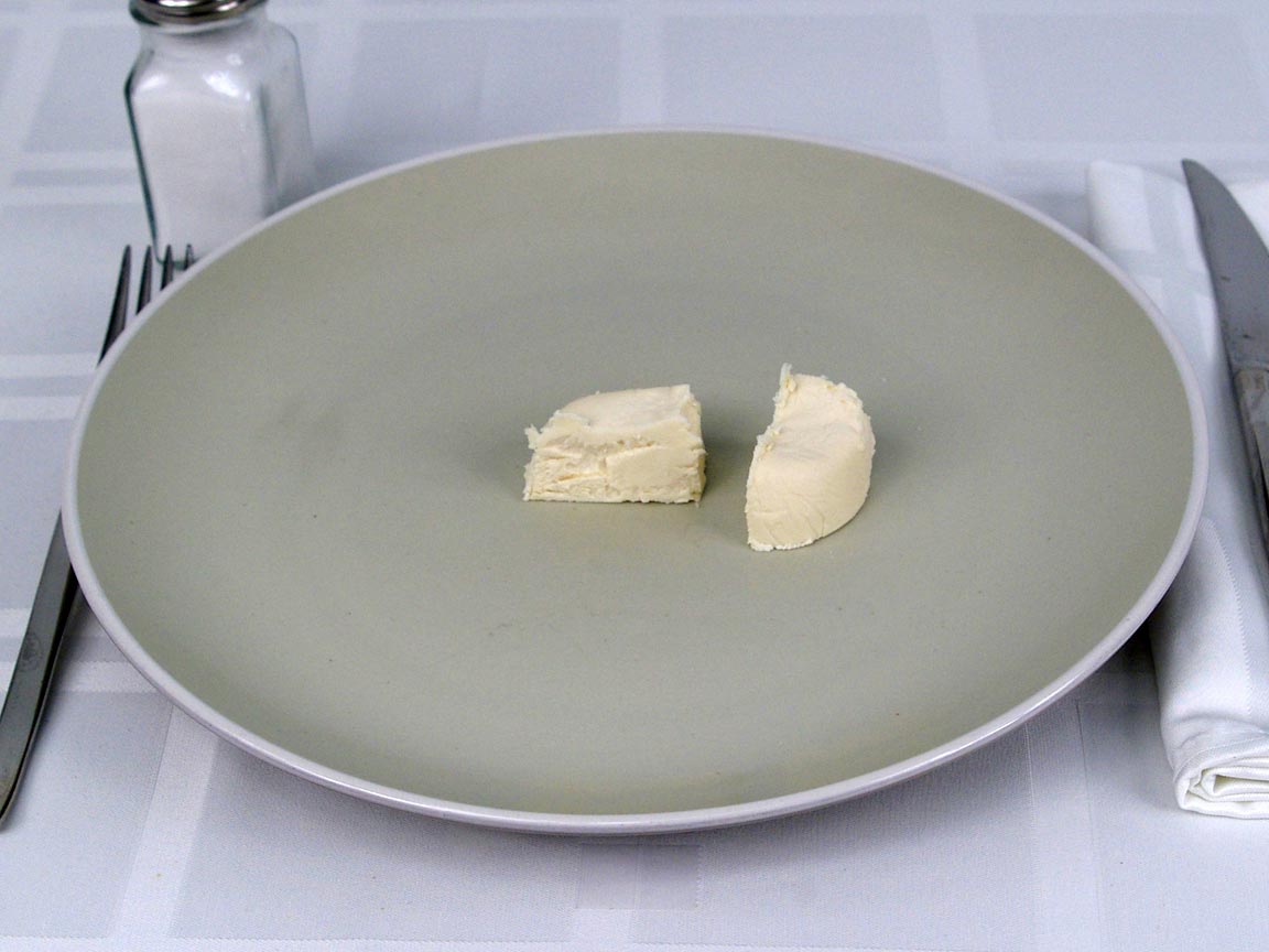 Calories in 28 grams of Chavrie Goat Cheese