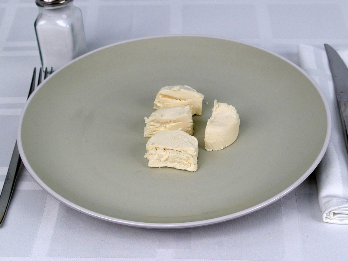 Calories in 56 grams of Chavrie Goat Cheese