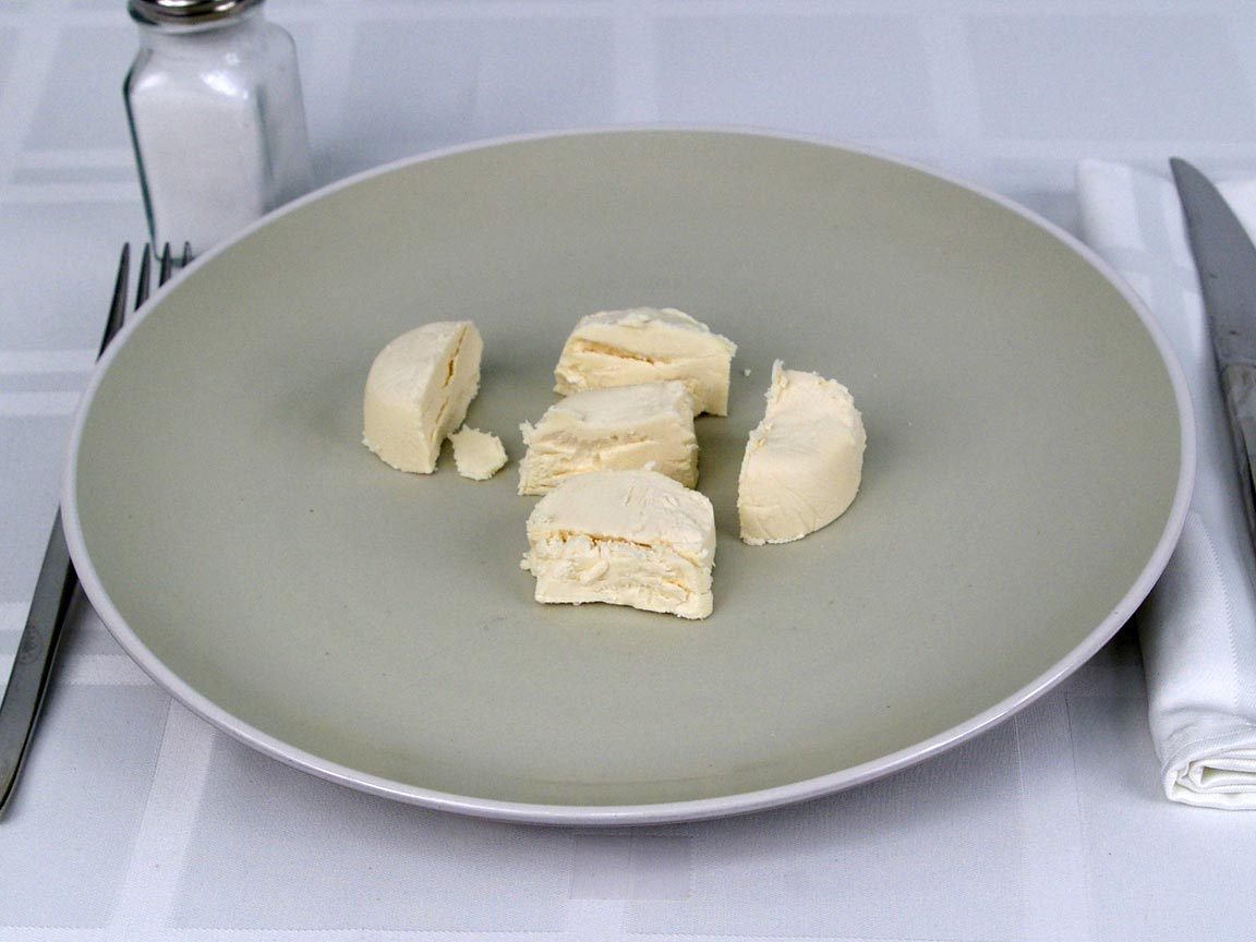 Calories in 70 grams of Chavrie Goat Cheese