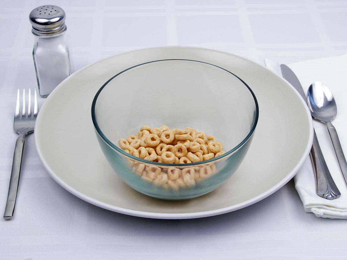 Calories in 0.75 cup(s) of Cheerios Cereal - Honey Nut