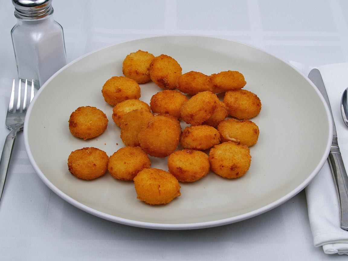 Calories in 21 tot(s) of Burger King - Cheesy Tots