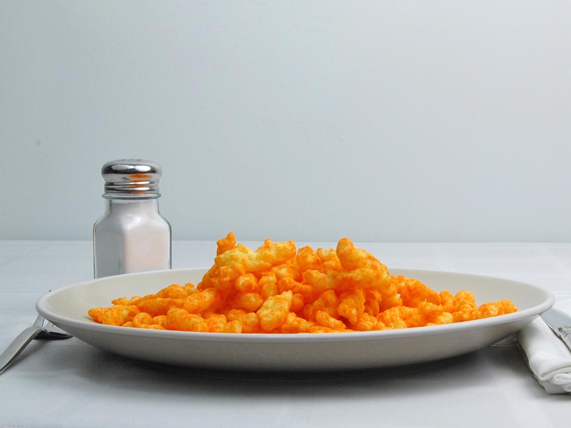 Calories in 99 grams of Cheetos