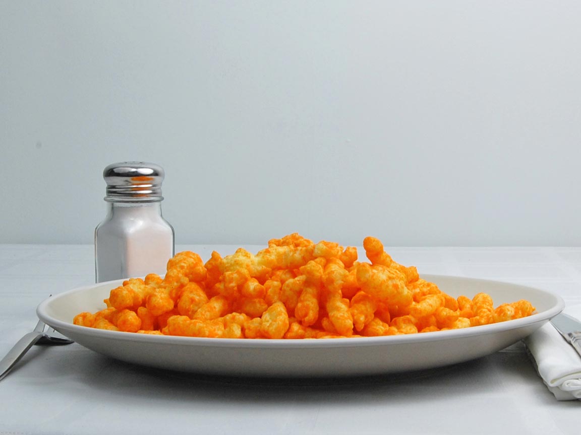 Calories in 127 grams of Cheetos