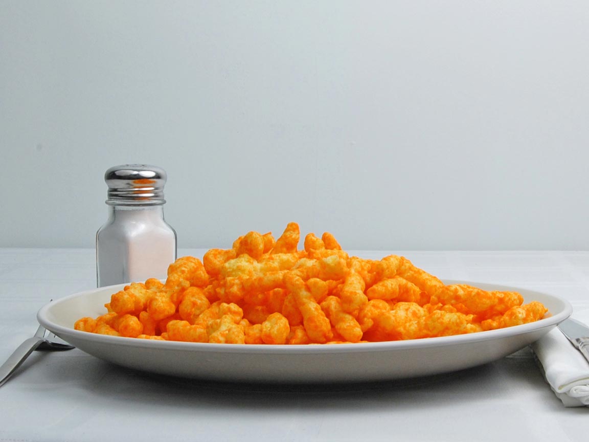 Calories in 141 grams of Cheetos