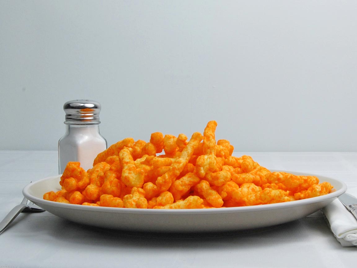Calories in 170 grams of Cheetos