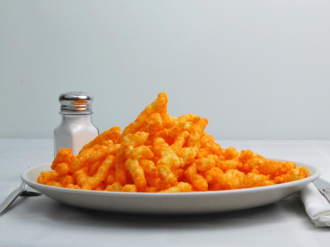 Calories in 198 grams of Cheetos
