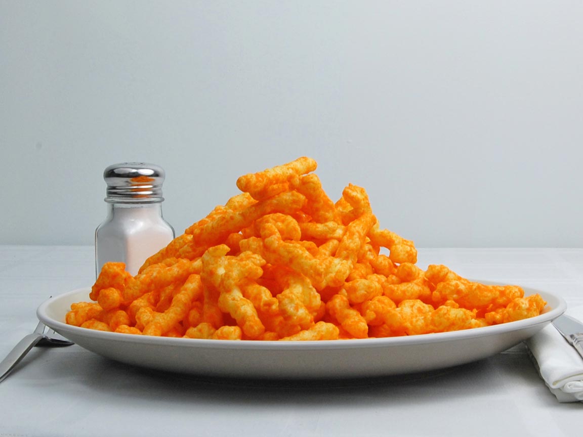 Calories in 212 grams of Cheetos